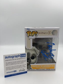 Pirates of the Caribbean Dog  - #1105 - Signed By Mackenzie Crook -  Funko Pop! - Disney - Pirates of the Caribbean