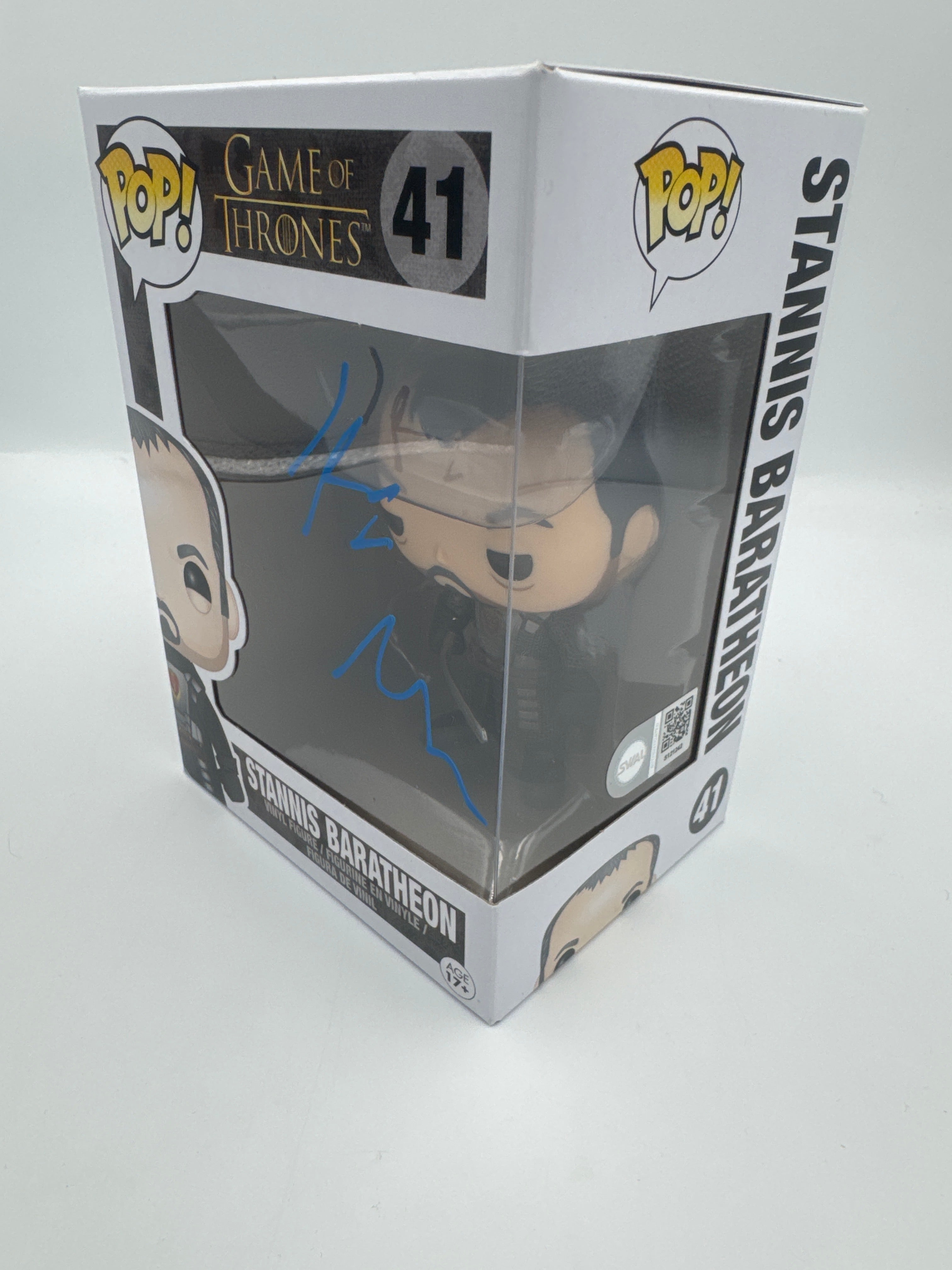 Stannis Baratheon - #41 - Funko Pop! - Game Of Thrones - Signed By Stephen Dillane - Certified by SWAU