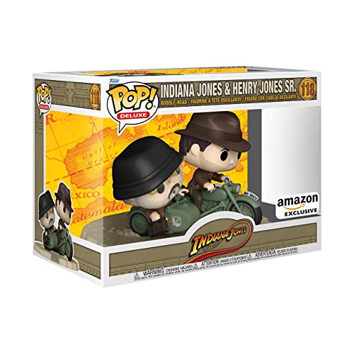 Indiana Jones & Henry Jones Sr - #118 - Indiana Jones - Amazon Exclusive - Funko Pop