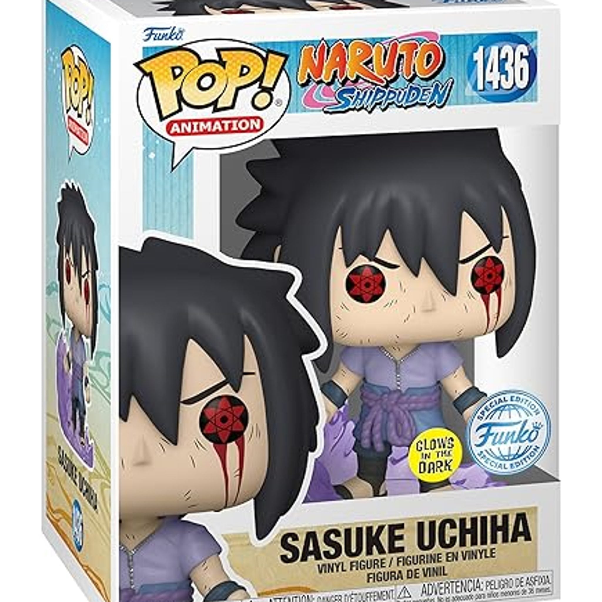 Sasuke Uchiha Half Susano - #1436 - Funko Pop! Glows In The Dark Special Edition