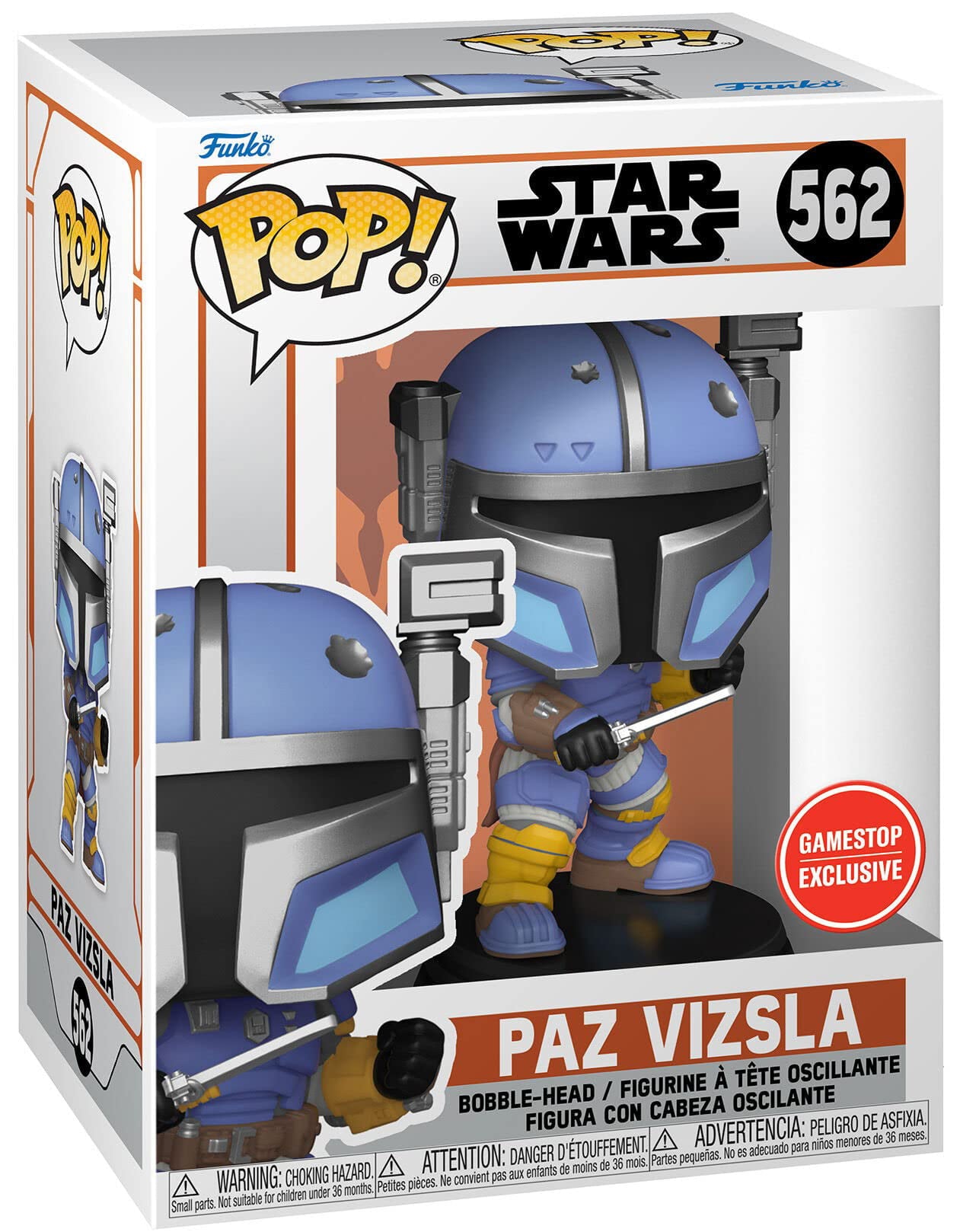 Funko Pop! Star Wars Mandalorian - Paz Vizsla - Gamestop Exclusive