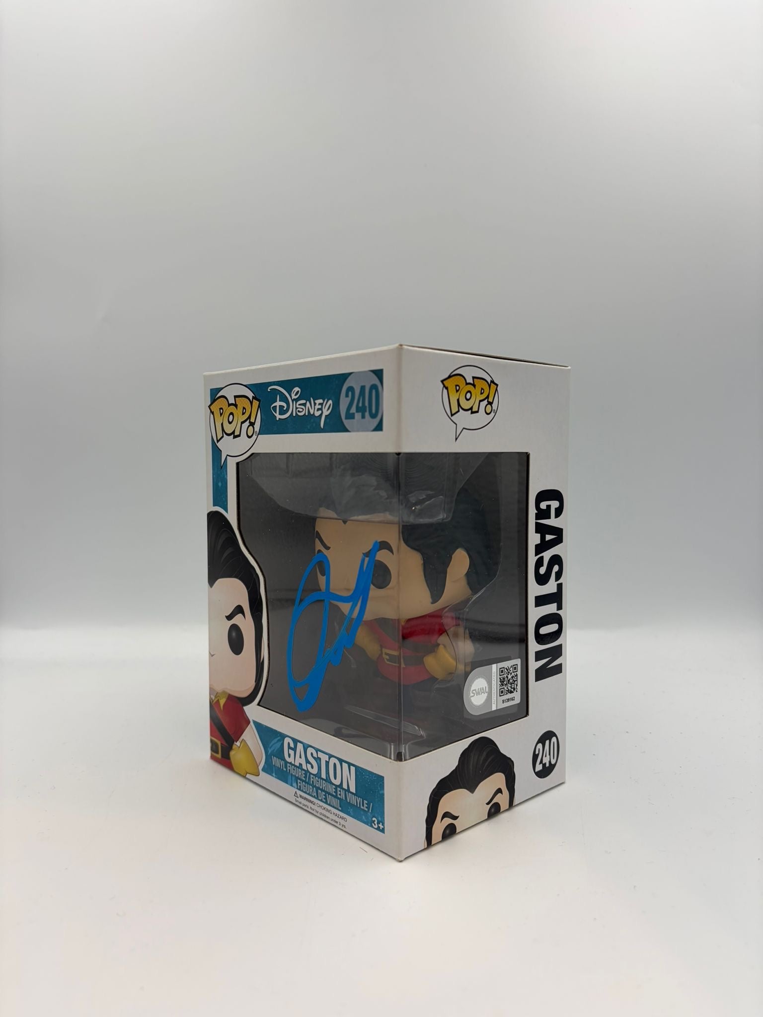 Gaston - Funko Pop! - Disney - Villains - Signed By Luke Evans
