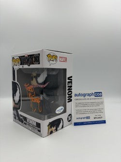 Venom - #363 - Funko Pop! - Marvel - Venom - Signed By Todd McFarlane   - Certified By Autographcoa