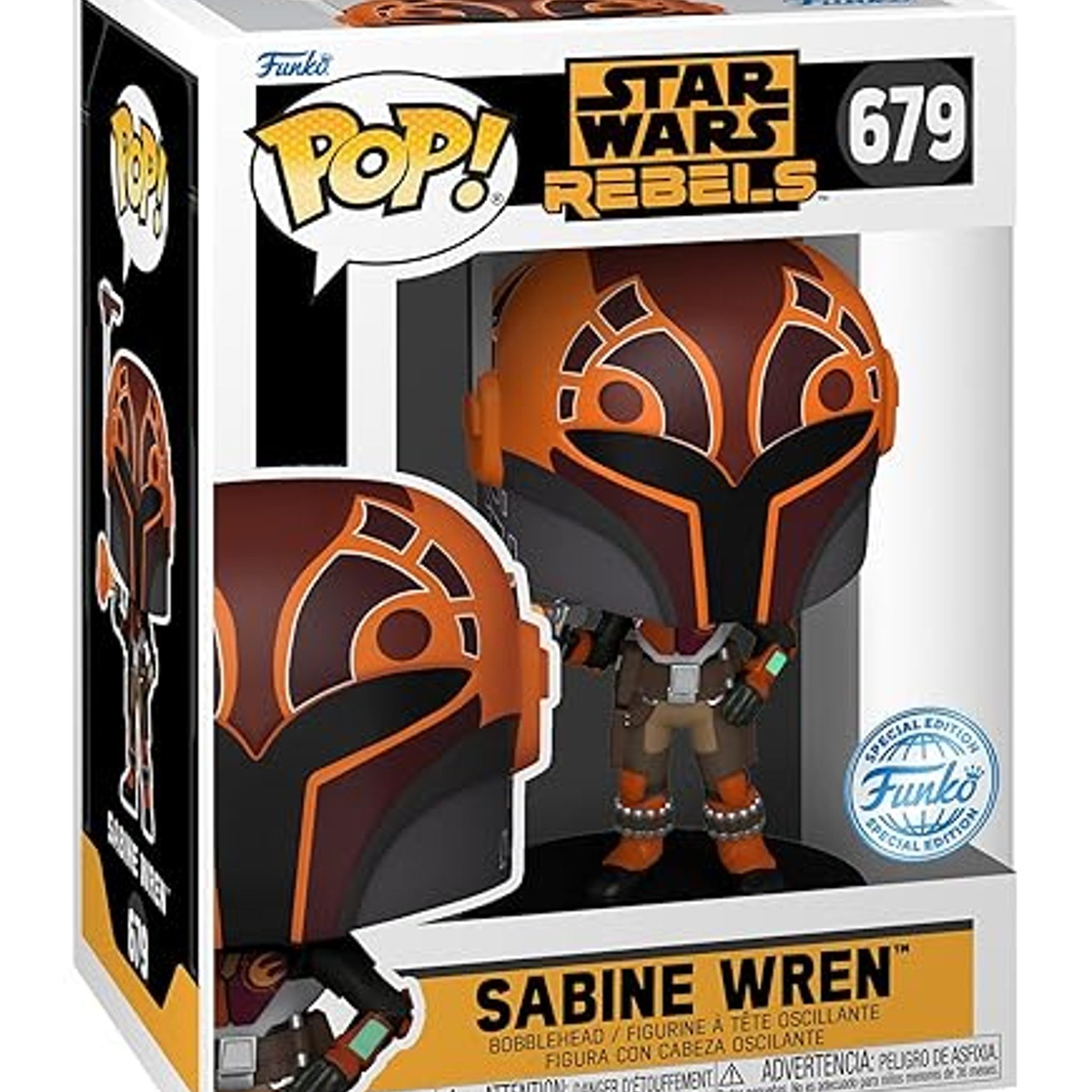 Sabine Wren - #131 - Funko Pop! - Star Wars Rebels - Funko Exclusive