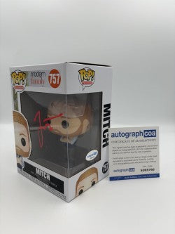 Mitch - #757 - Funko Pop! -Modern Family - Signed by Jesse Tyler Ferguson - Certified By Autographcoa