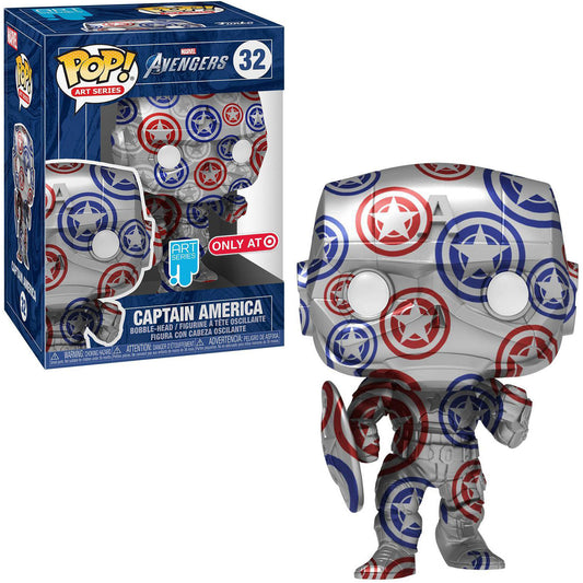 Captain America In Stark Tech Suit Patriotic Age Artist Series - #32 - Funko POP!