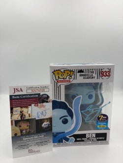 Ben - #933 - Funko Pop! - Television - The Umbrella Academy - 7Bap 125 Pieces -Signed By Justin Min - Certified  JSA