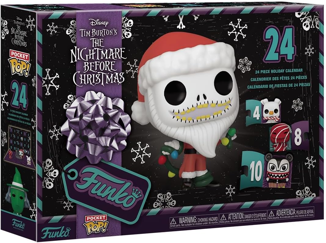 The Nightmare Before Christmas Holiday Advent Calendar - Funko Pop! - Pocket Pop!