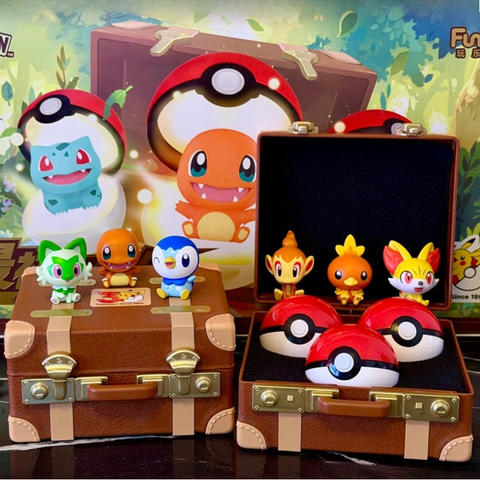 FUNISM Original PokéMon 30th Anniversary Blind Box Figure Starter Pikachu Mini Ornament