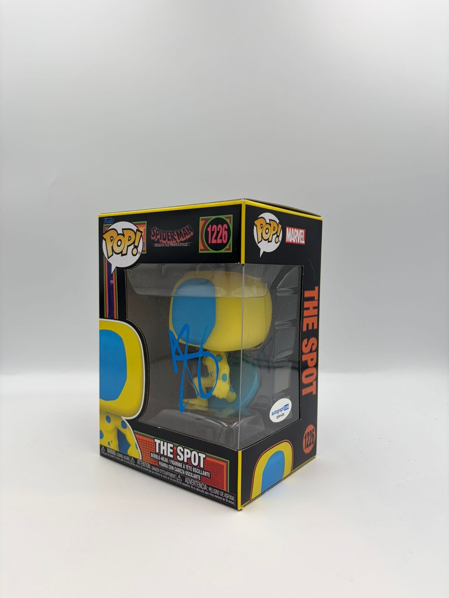 The spot - #1226 - Funko Pop! - Spiderman  - Signed By       - Certified Pop