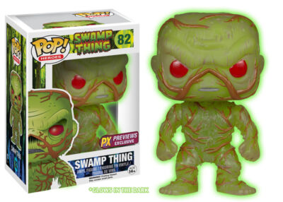DC Heroes Swamp Thing Glow In The Dark - #82 - Funko POP!PX Exclusive Exclusive