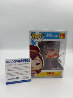 Meg - #379 - Funko Pop! -Disney- Hercules - Signed by Susan Egan - Certified By Autographcoa