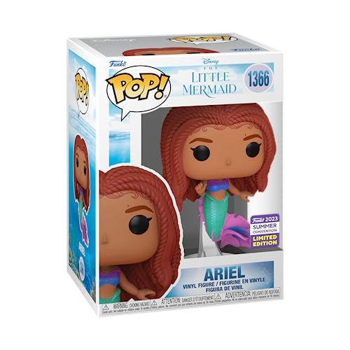 Disney The Little Mermaid Ariel As Mermaid - #1366 - Funko POP!2023 con