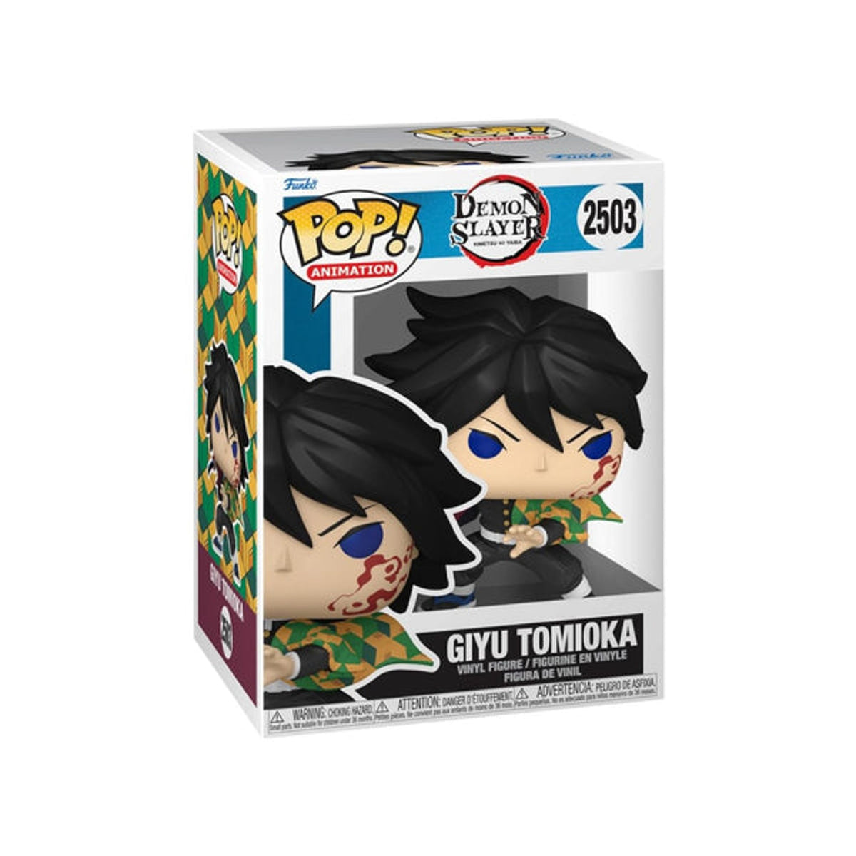 Demon Slayer Giyu Tomioka - #2503 - Funko POP! Animation 3.9-In Figure