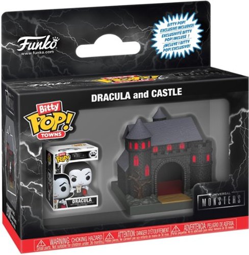 Bitty Town: Universal Monsters - Dracula's Castle With Dracula - Bitty Pop Towns
