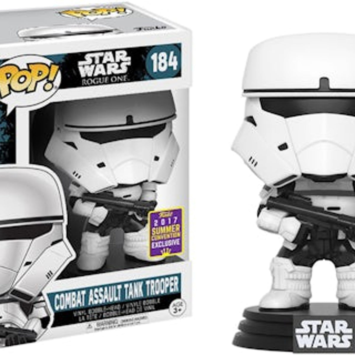 Funko POP Star Wars Rogue One Tank Trooper 10 cm Exclusive #184