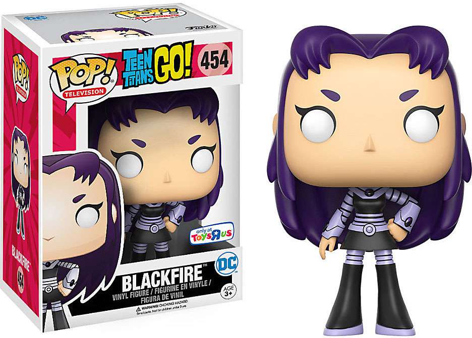 Funko Television: Teen Titans Go! - Blackfire - #454 - Funko POP! Tots R Us Exclusive