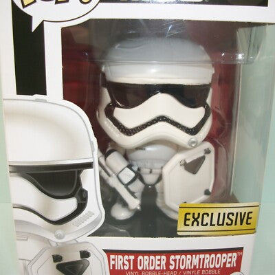Star Wars Funko POP! First Order Stormtrooper Riot Gear #75 Bobble Head - Exclusive