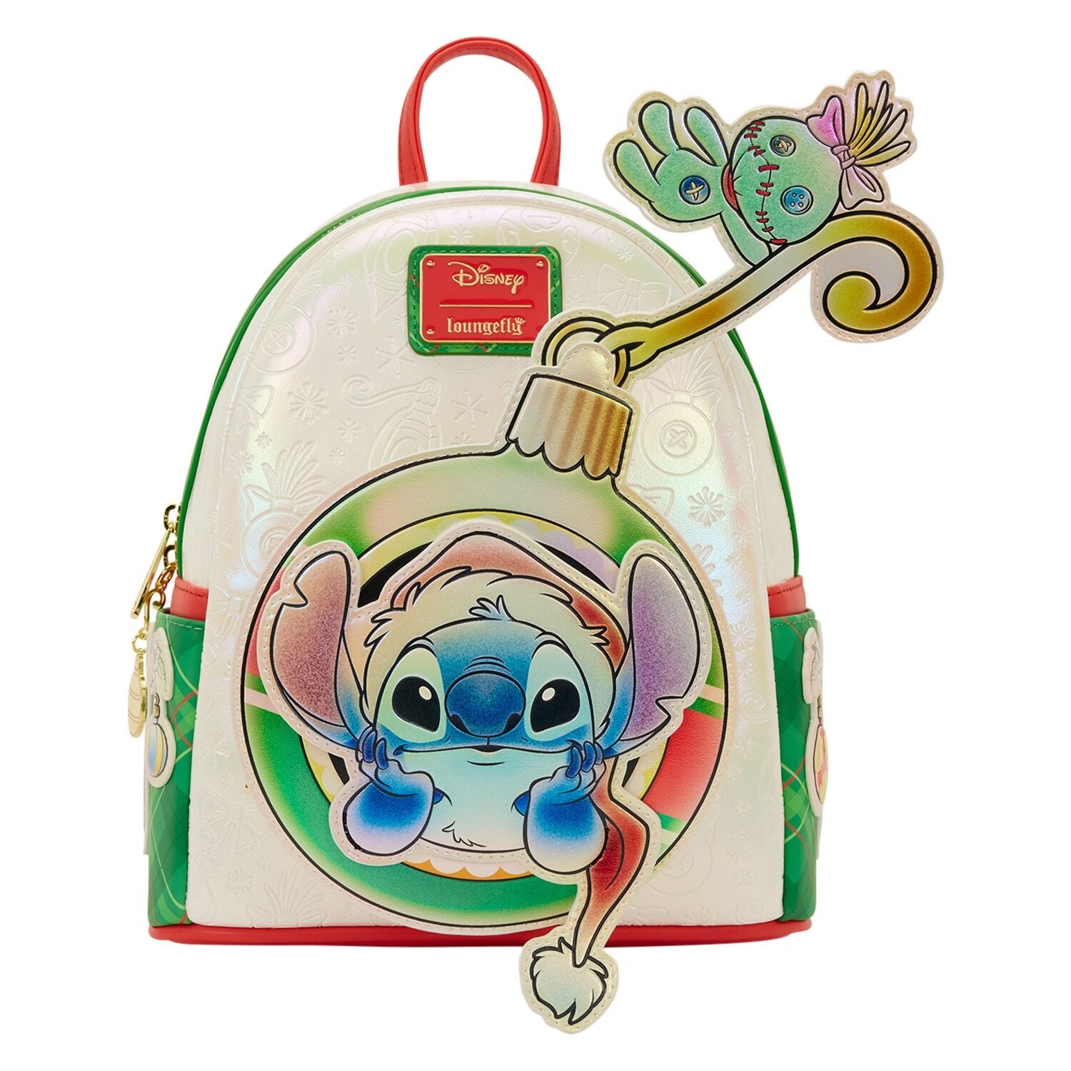 Stitch & Scrump Iridescent Holiday Ornament Mini Backpack – Loungefly -  PRE ORDER - On Sale 17th October