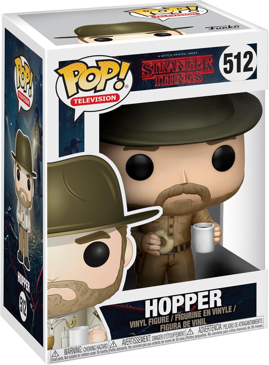 Jim Hopper - #1784 - Funko Pop! - Television - Stranger Things