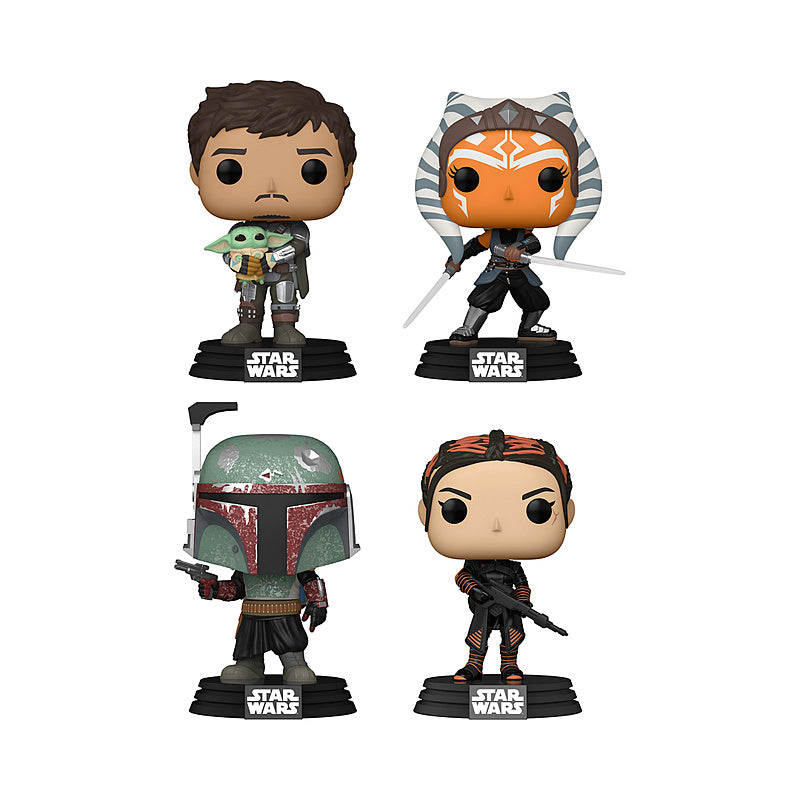 Funko POP! Star Wars - The Mandalorian 4-Pack