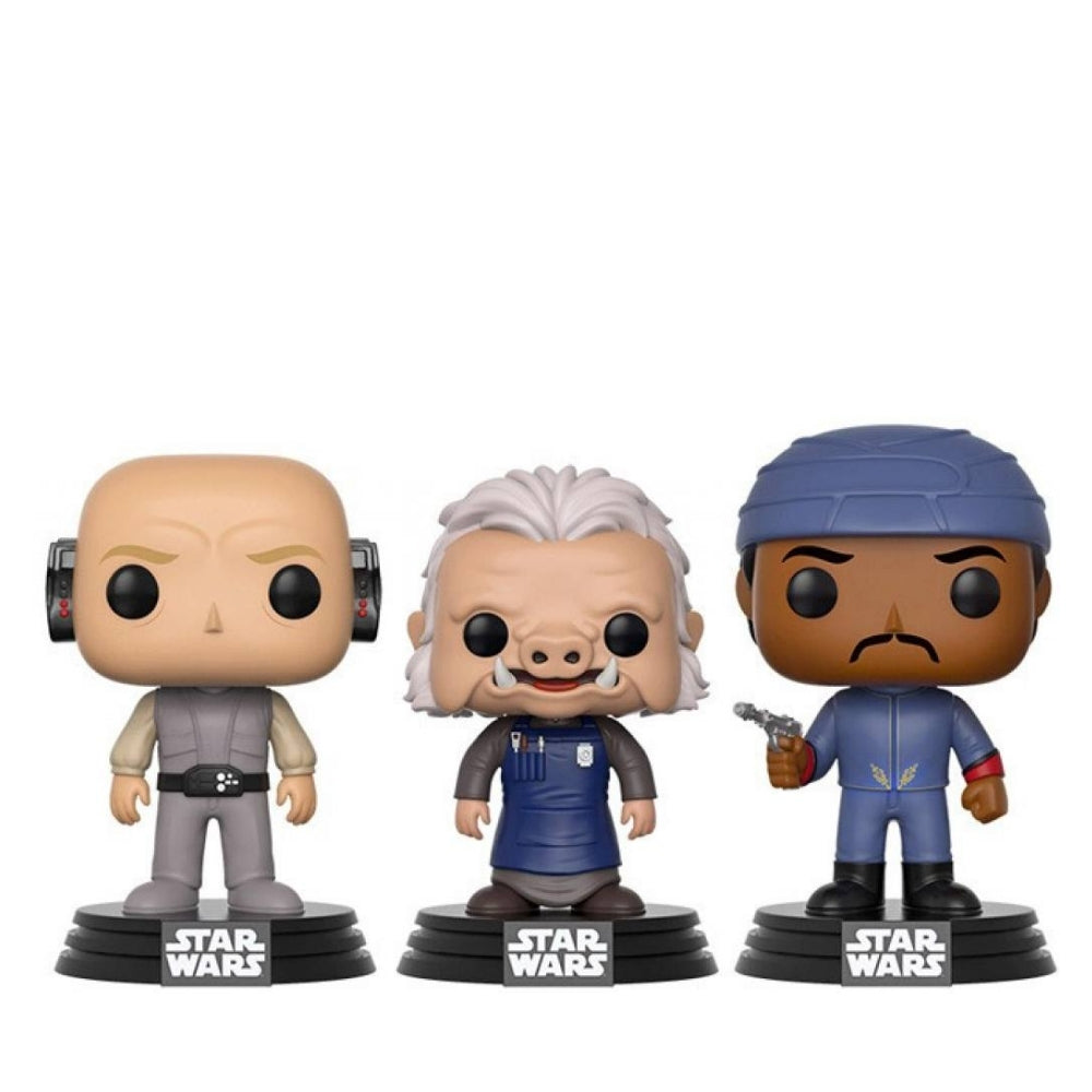 Lobot, Ugnaught & Bespin Guard - 3 Pack - Star Wars - Funko Pop