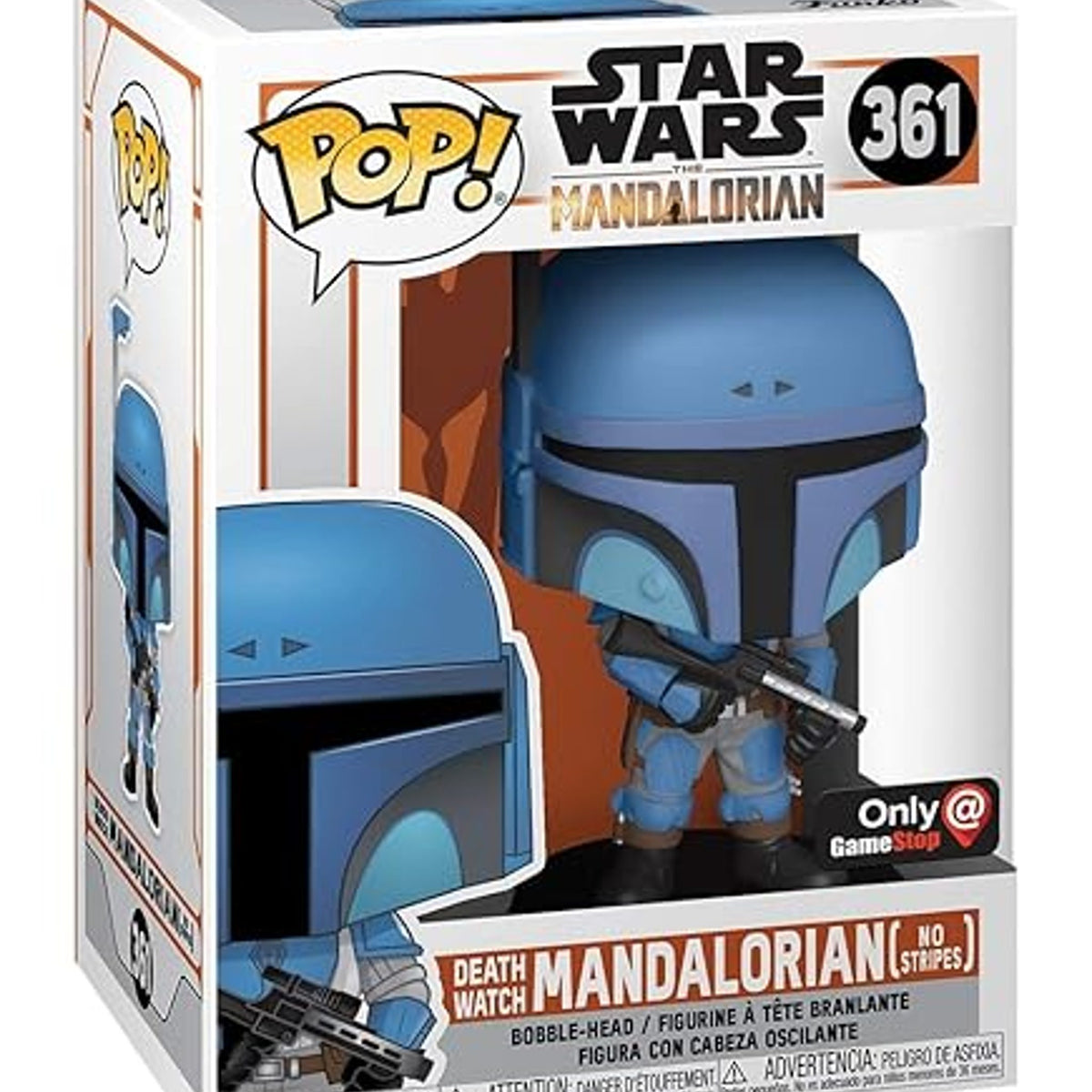 Funko POP! Star Wars Mandalorian Death Watch No Stripes #361