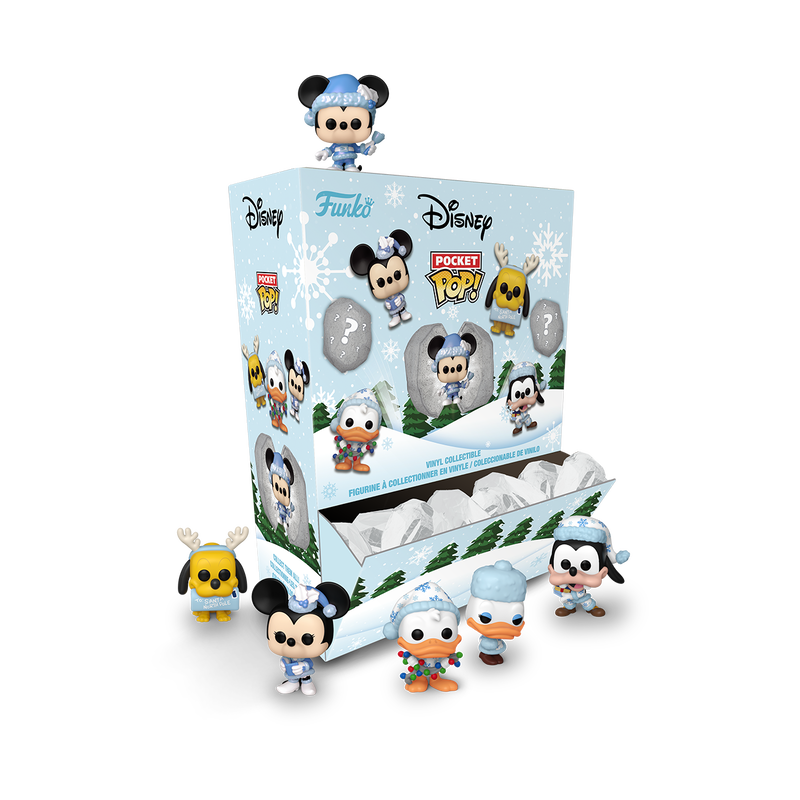 Mickey & Friends Holiday Snowball Mystery Pocket Pop!  - Funko Pop! - Disney