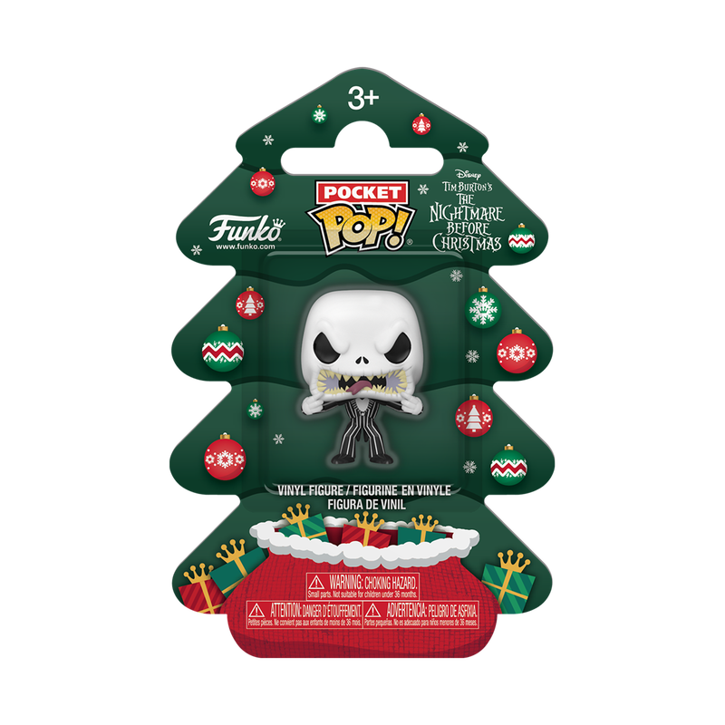 Jack Skellington (Holiday Tree) - Pocket Pop! - Funko Pop! - Disney - NBC