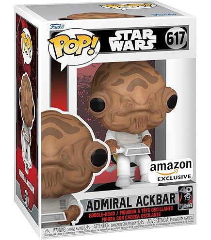 Star Wars Admiral Ackbar With Chair - #617 - Funko Pop! US Exclusive