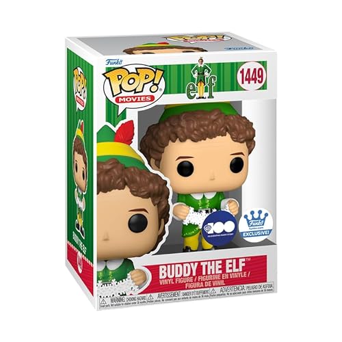 Buddy The Elf With Paper Snowflakes - #1449 - Funko POP! Pack Of 1 - Funko Exclusive - 100 Years