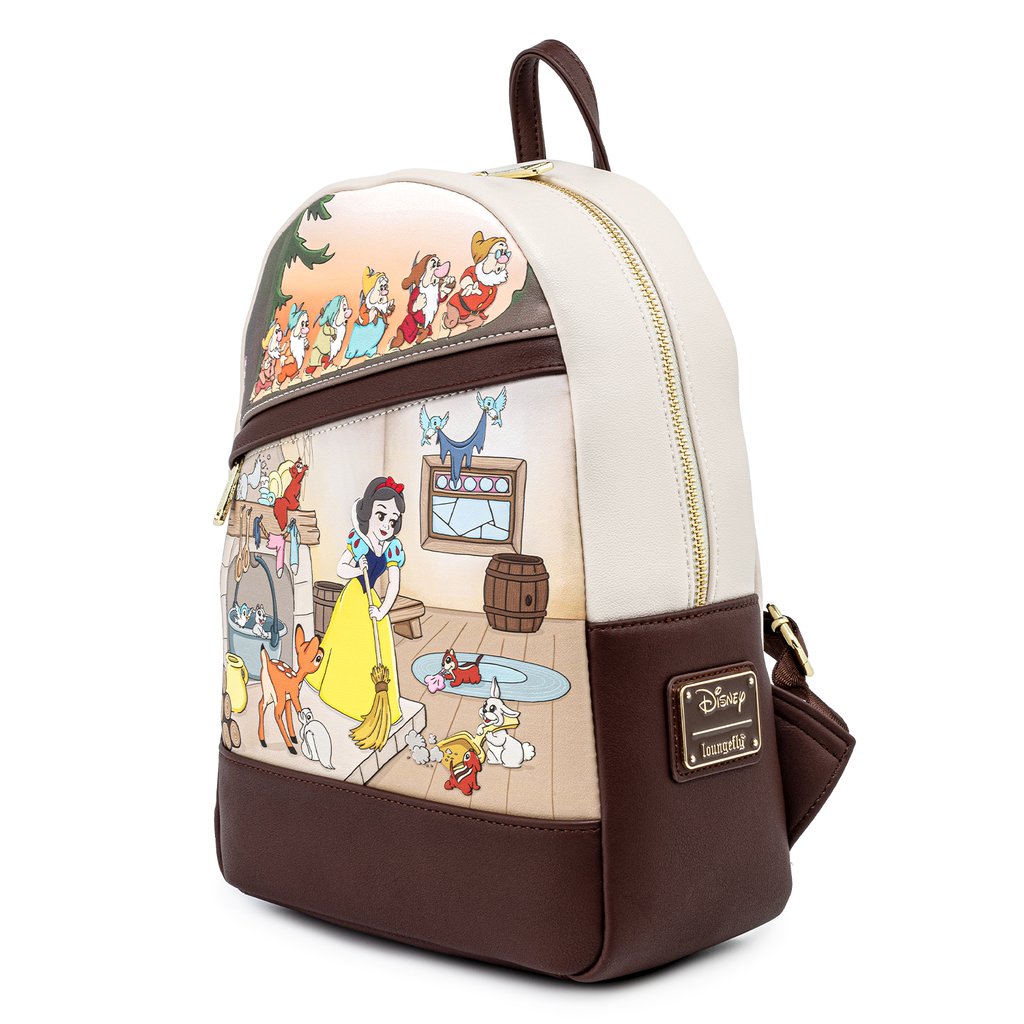 Snow White and the Seven Dwarfs Multi Scene - Loungefly - Mini Backpack