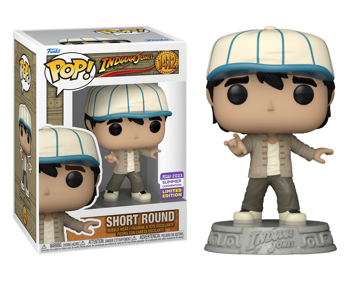 Short Round - #1412 - Funko POP! Disney Indiana Jones 2023 Con