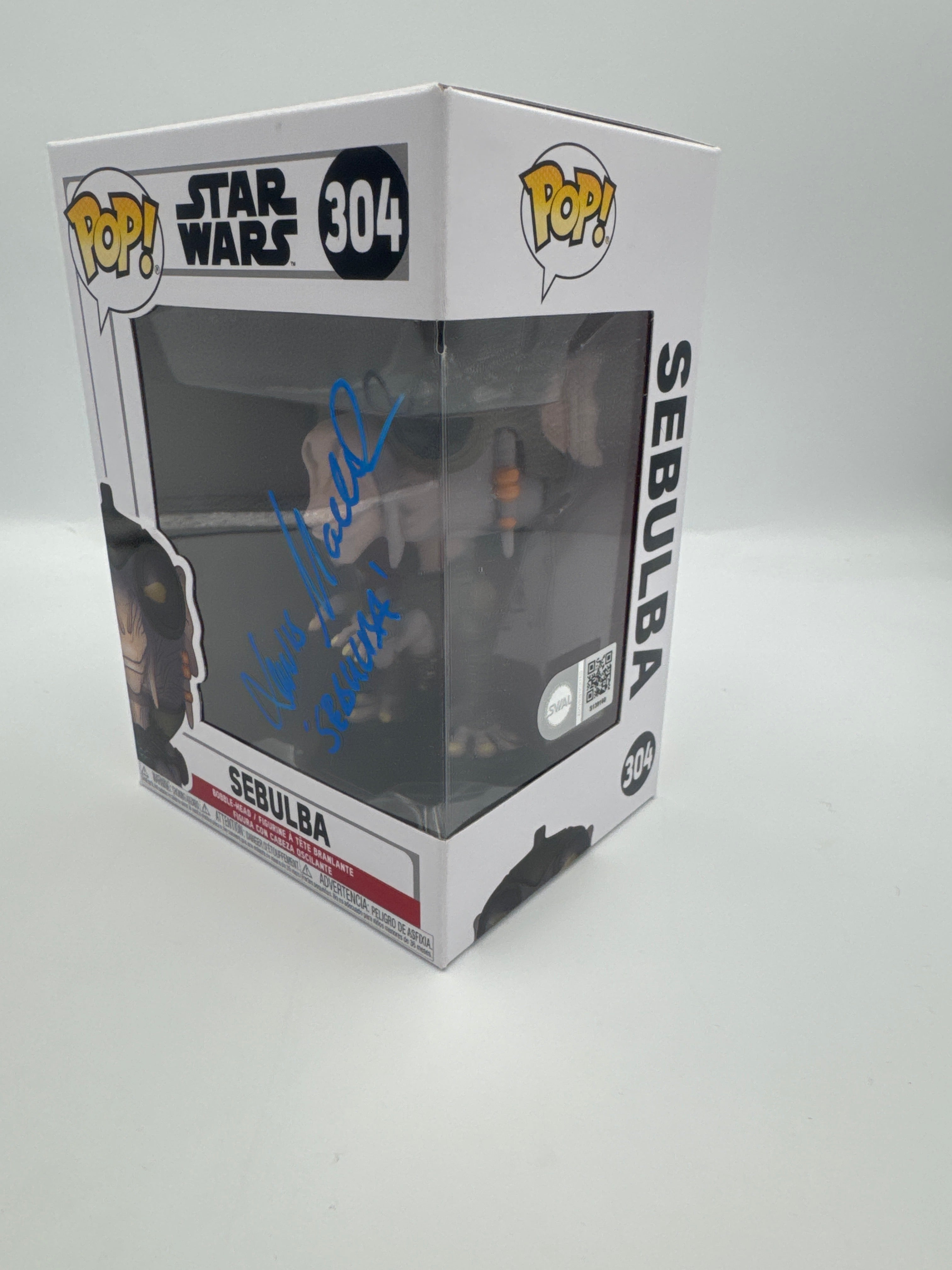 Sedulba - #304 - Funko Pop! - Star Wars - Signed By Lewis Macleod  - Certified Pop