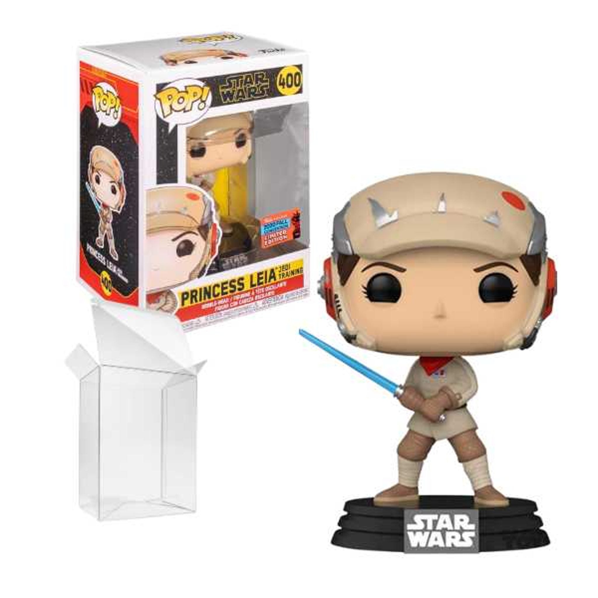 Funko Pop! Star Wars Princess Leia Jedi Training #400