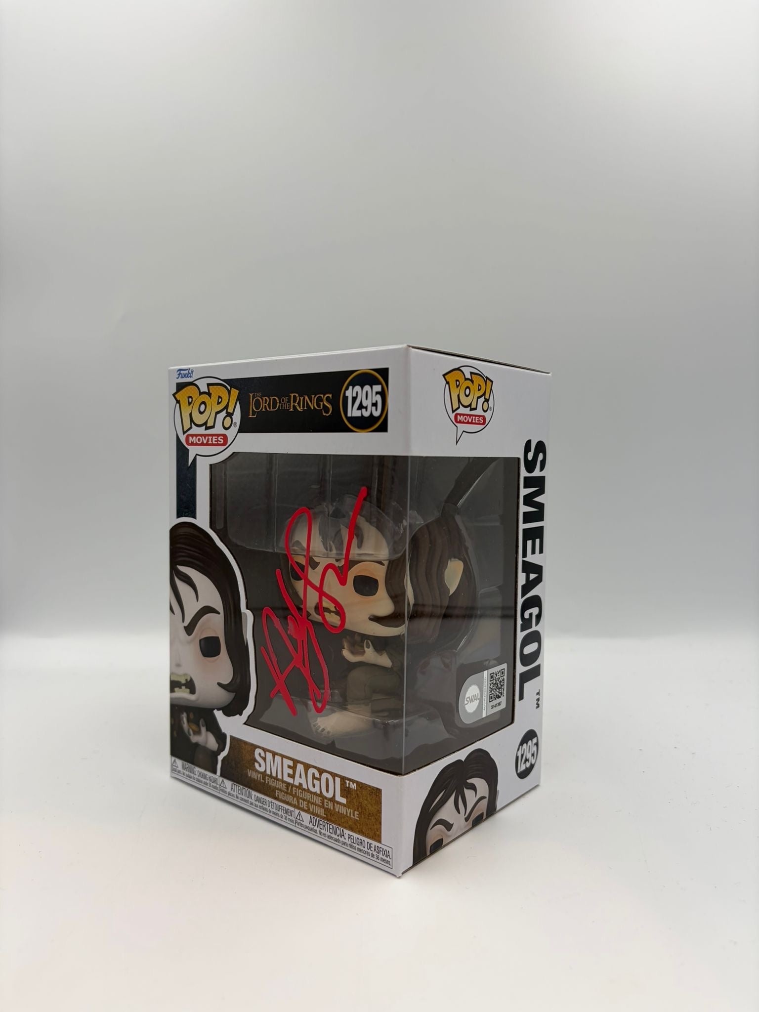 Smeagol- #1295 - Funko Pop! - Movies - Lord of the Rings - Signed By Andy Serkis - Certified Pop