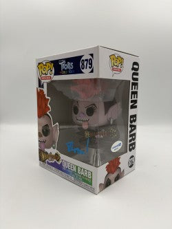 Queen Barb - #879 - Trolls World Tour - Funko Pop! - Movies - Signed By Rachel Bloom - Certified By Autographcoa