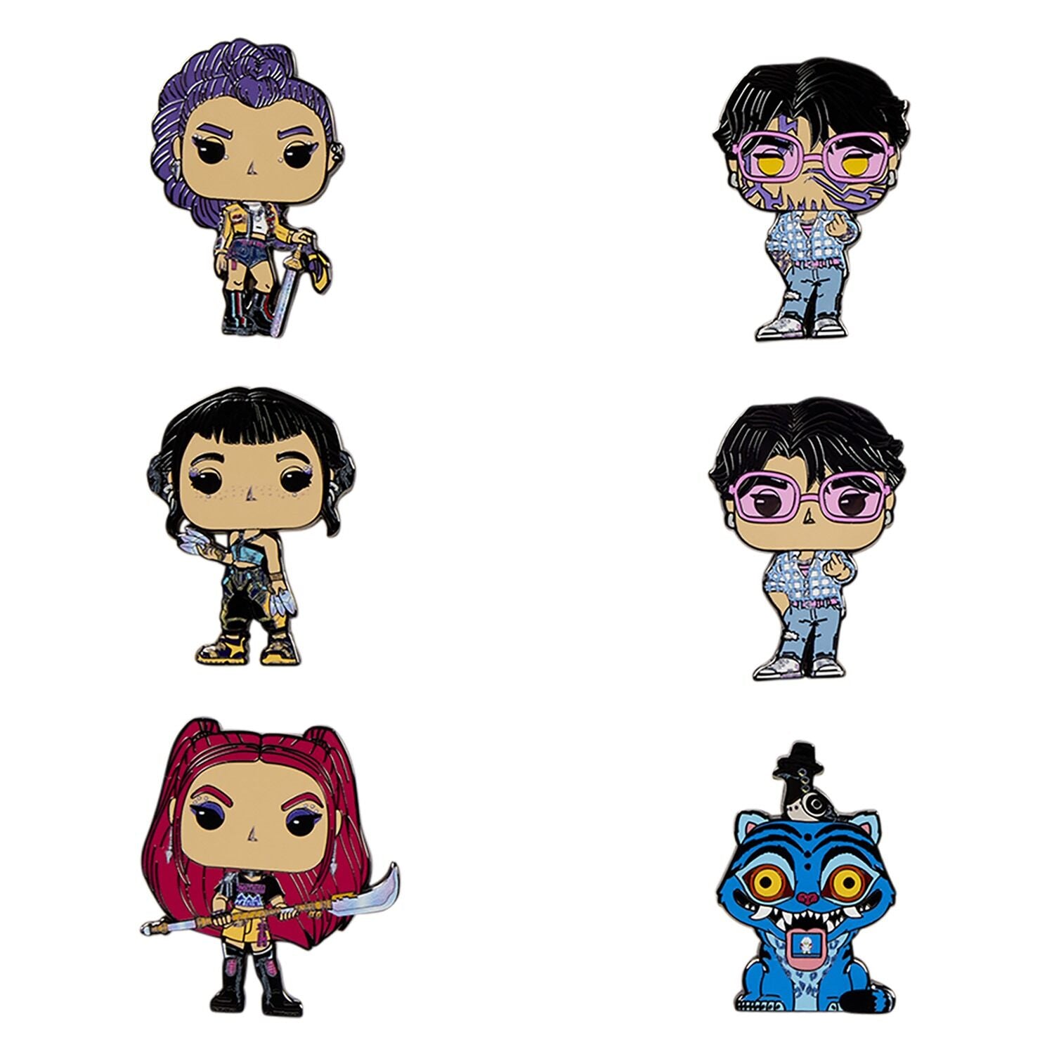 K POP Demon Hunter Mystery Pins - Loungefly - Pins