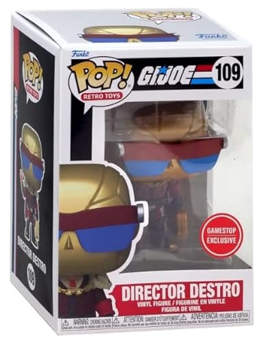 GI Joe Retro Toys Director Destro - #109 - Funko POP! Gamestop Exclusive