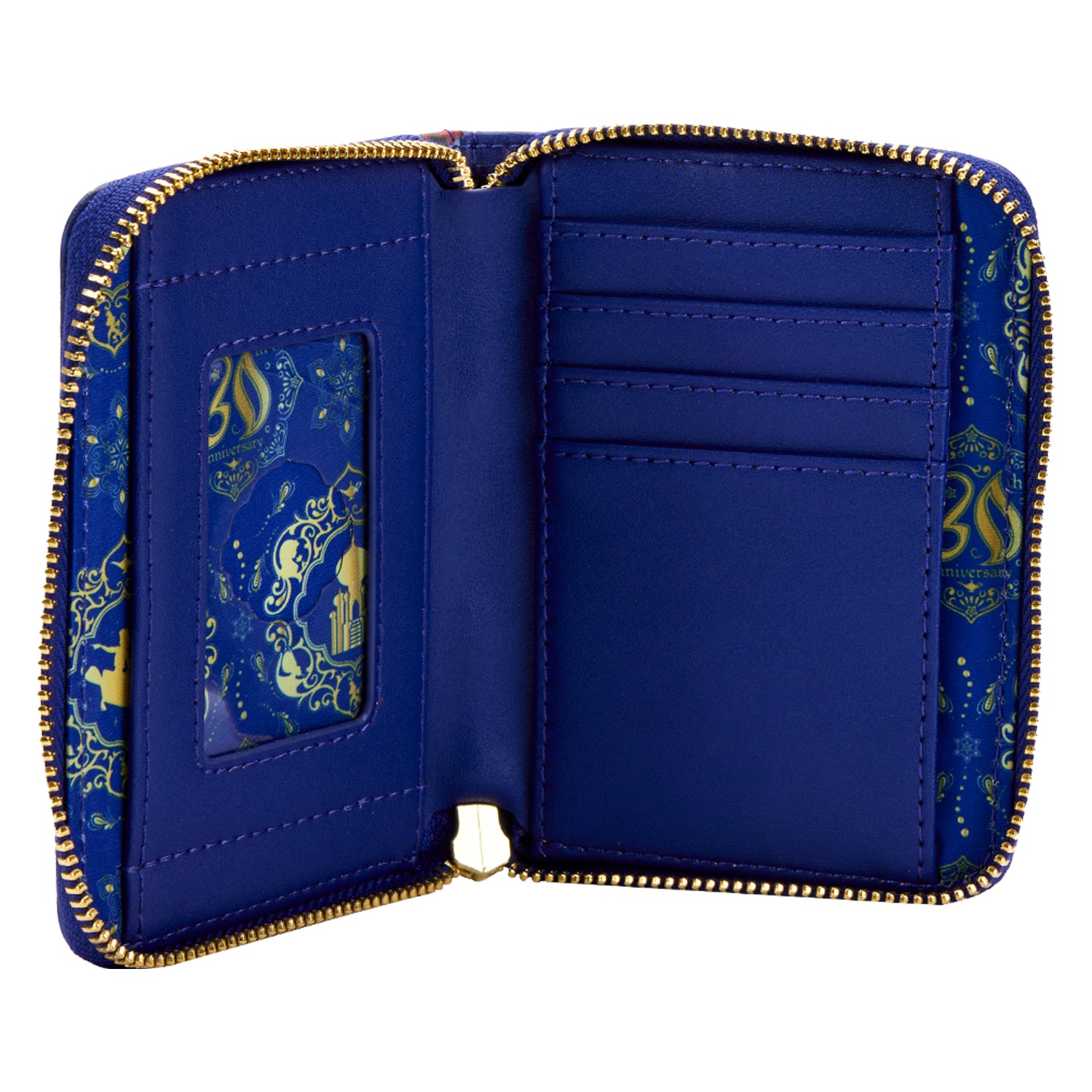 Aladdin 30th Anniversary Zip Around Wallet - Disney - Loungefly