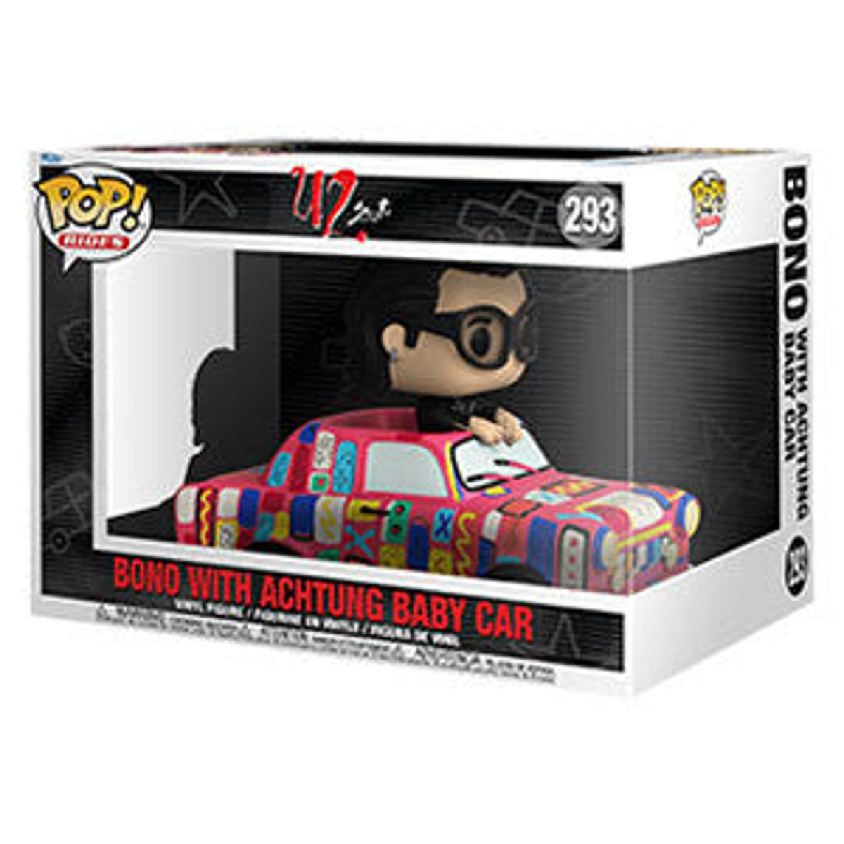 U2 Bono With Achtung Baby Car - #293 - Funko POP!