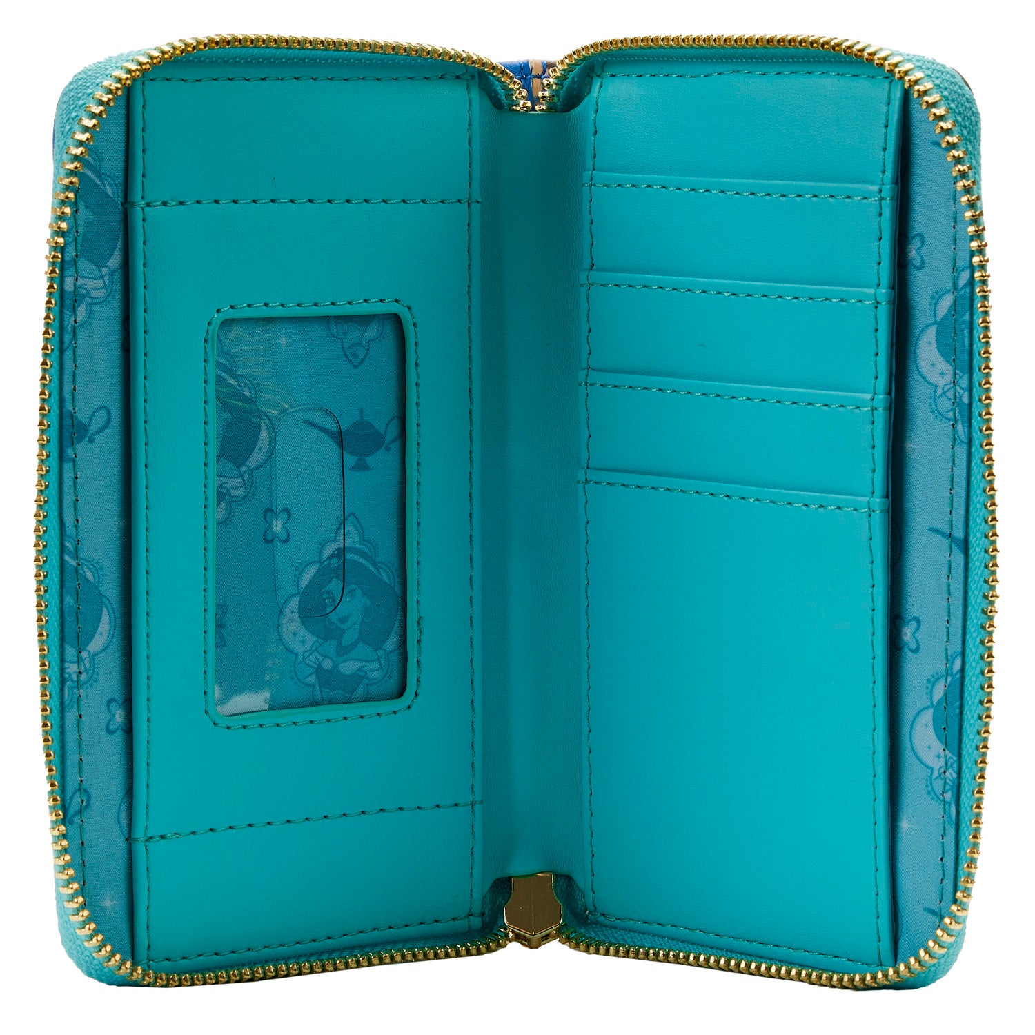Princess Scenes - Aladdin Jasmine Zip Around Wallet - Disney - Loungefly