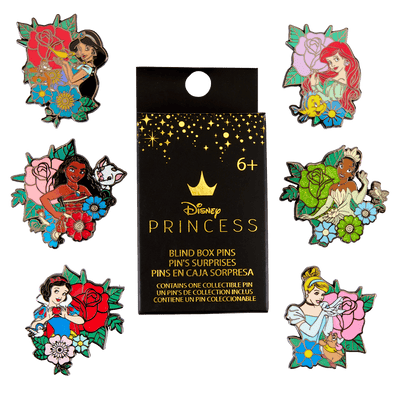 Blind Box Enamel Pins: Disney Princess Tattoo - Loungefly - Pins