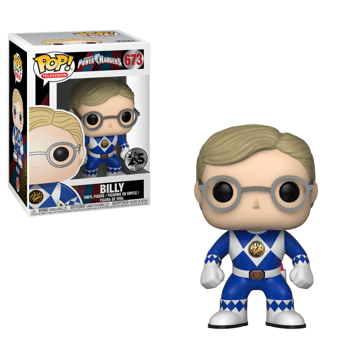 Power Rangers S7 - Blue Ranger No Helmet - #673 - Funko POP!