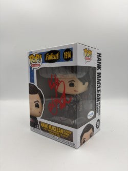 Hank Maclean In Power Armor - #1914 - Funko Pop! - Television - Fallout - Signed By Kyle Maclachlan - Certified By Autographcoa