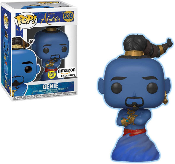 Aladdin Genie - #539 - Funko POP! Glows In The Dark Amazon Exclusive