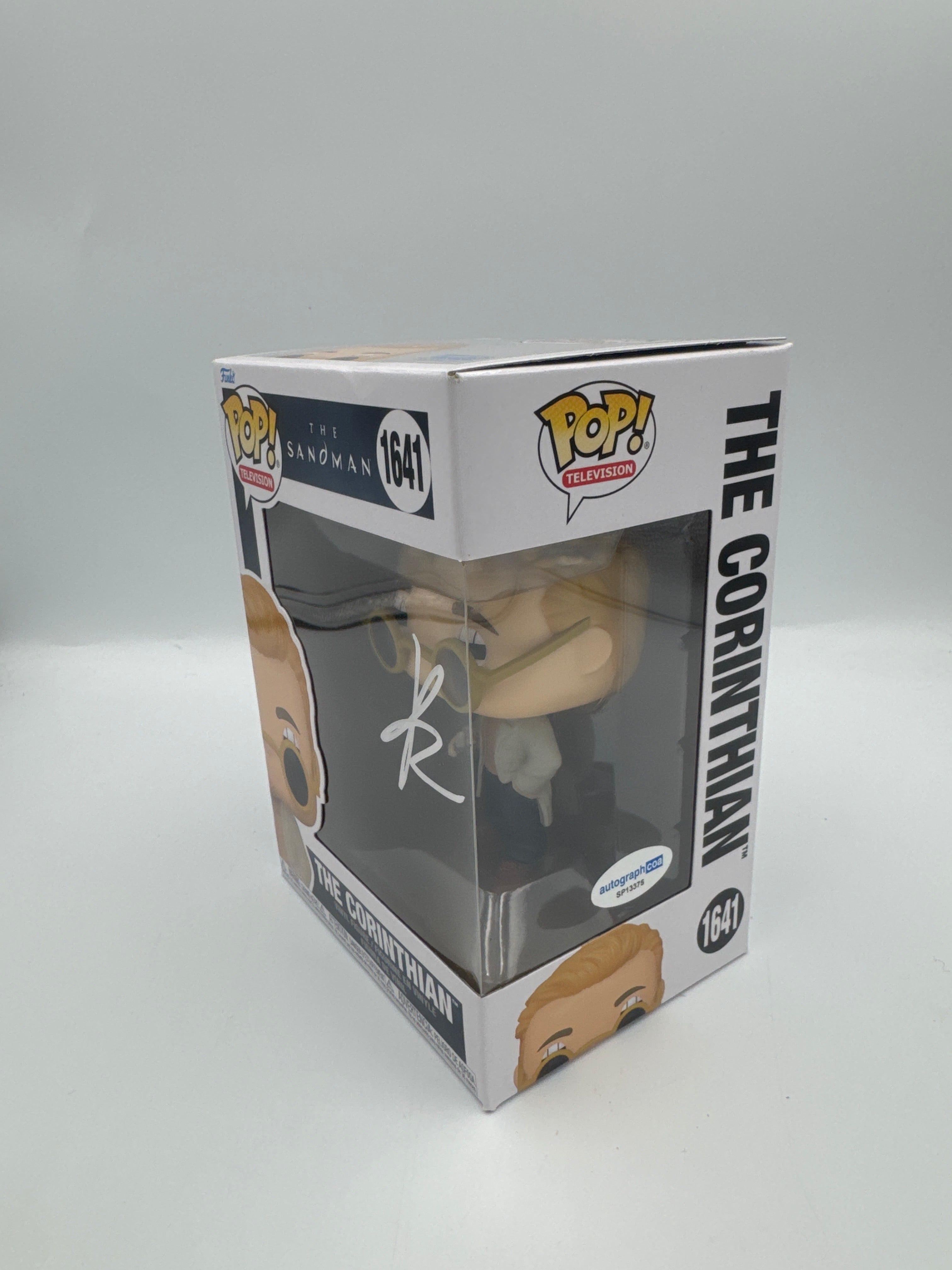 The Corinthian - #1641 - The Sandman  - Signed By Boyd Holbrook- Autographcoa Certified Funko Pop!