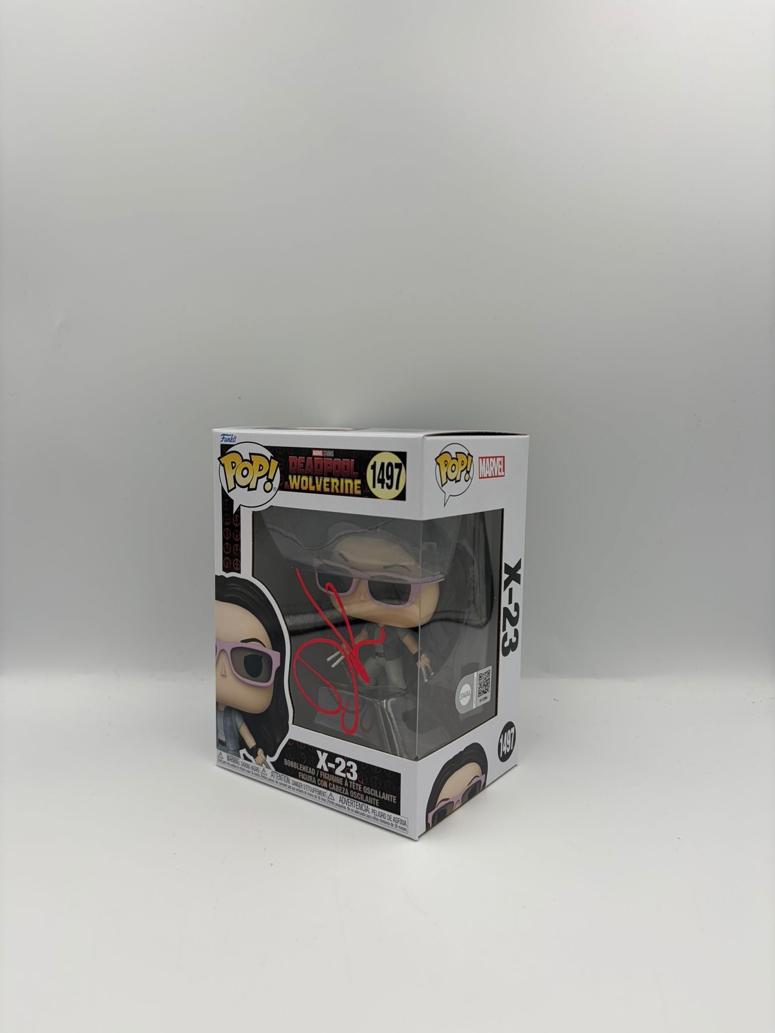 X-23  - #1497 - Deadpool & Wolverine  - Signed By Dafne Keen   - SWAU Certified Funko Pop!