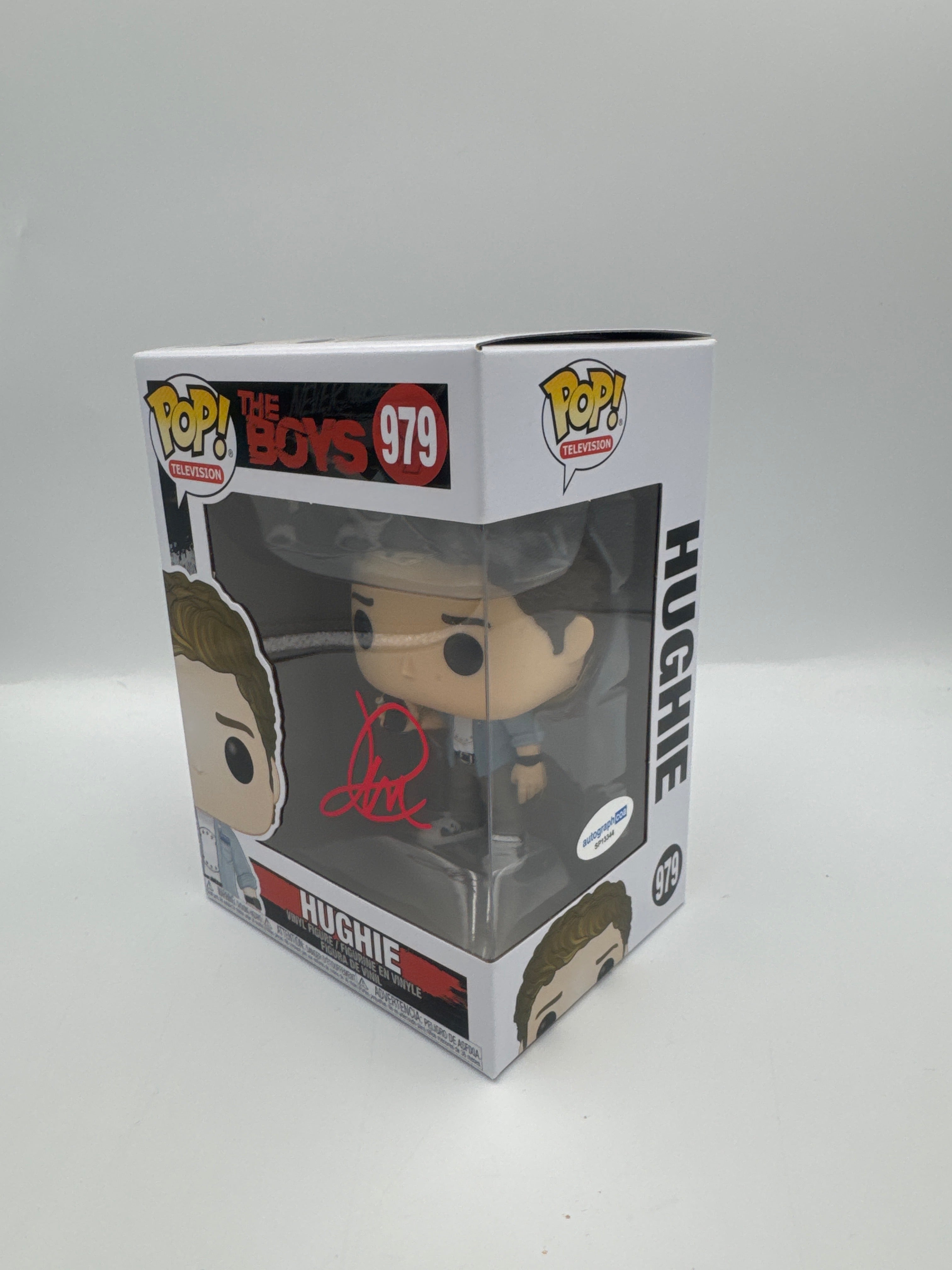 Hughie - #979 - Funko Pop! - The Boys - Signed By Jack Quaid - Certified Pop