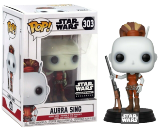 Aurra Sing  - #303 - Funko Pop! - StarWars Smugglers Bounty Exclusive